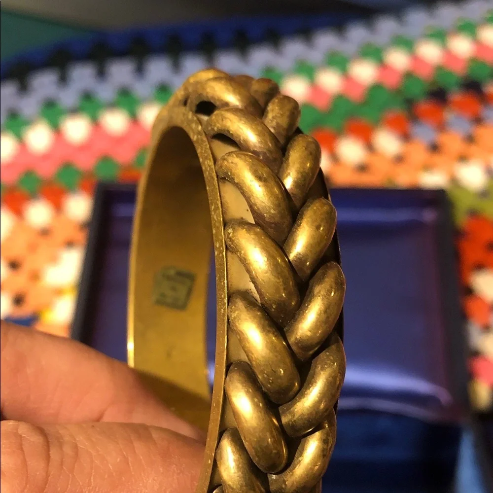 ⚡️Classic Men’s Braided Metal Cuff Bracelet - Brass